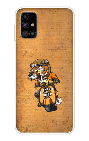 Jungle King Samsung Galaxy M31s Back Cover