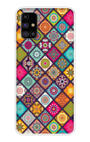 Multicolor Mandala Samsung Galaxy M31s Back Cover