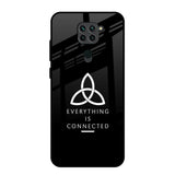 Everything Is Connected Redmi Note 9 Glass Back Cover Online