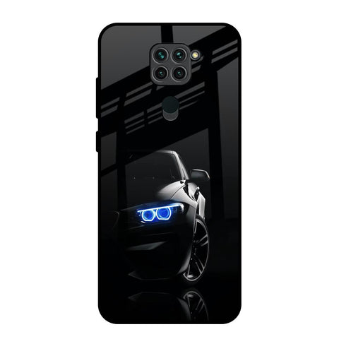 Car In Dark Redmi Note 9 Glass Back Cover Online