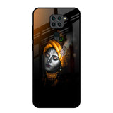 Ombre Krishna Redmi Note 9 Glass Back Cover Online