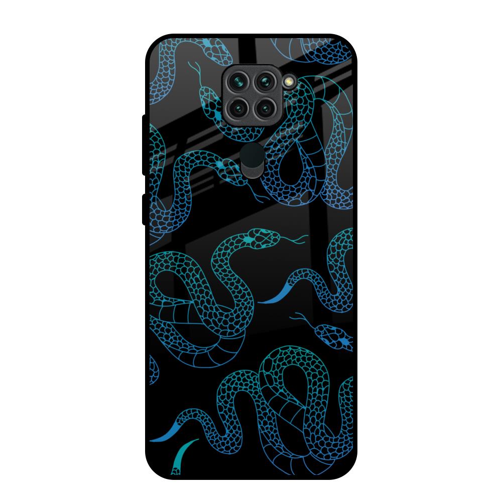 Serpentine Redmi Note 9 Glass Back Cover Online