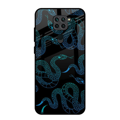 Serpentine Redmi Note 9 Glass Back Cover Online