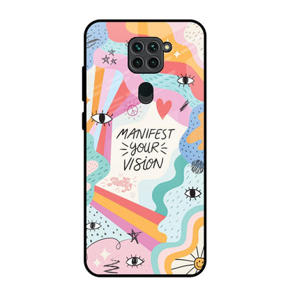 Vision Manifest Redmi Note 9 Glass Back Cover Online