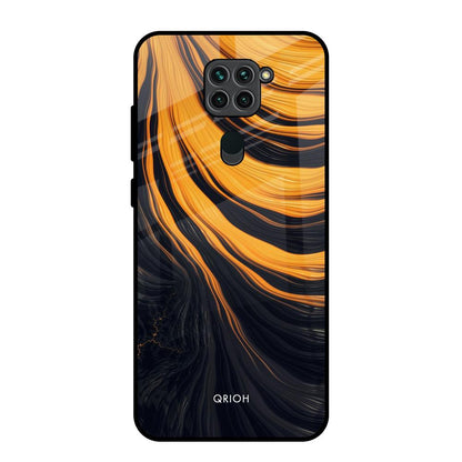 Sunshine Beam Redmi Note 9 Glass Back Cover Online