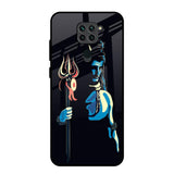 Mahakal Redmi Note 9 Glass Back Cover Online