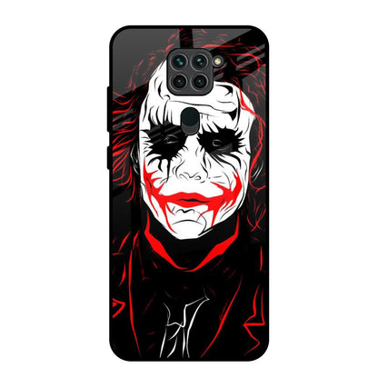 Life In Dark Redmi Note 9 Glass Back Cover Online