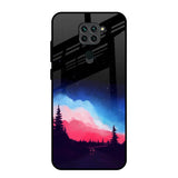 Drive In Dark Redmi Note 9 Glass Back Cover Online