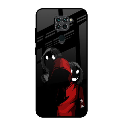 Shadow Character Redmi Note 9 Glass Back Cover Online