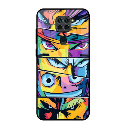 Anime Legends Redmi Note 9 Glass Back Cover Online