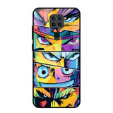 Anime Legends Redmi Note 9 Glass Back Cover Online