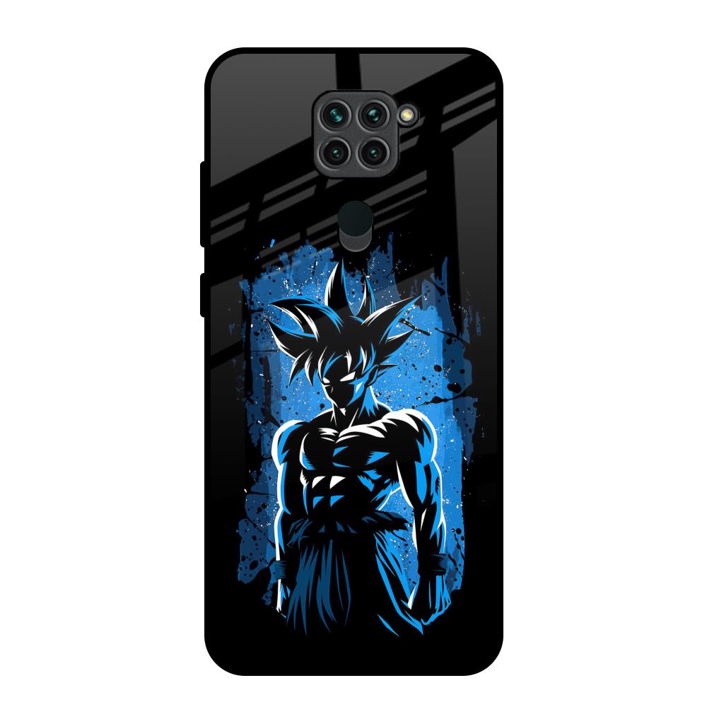Splatter Instinct Redmi Note 9 Glass Back Cover Online