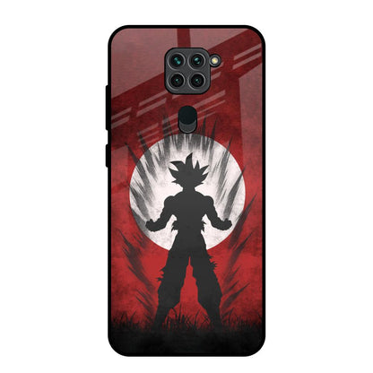 Japanese Animated Redmi Note 9 Glass Back Cover Online