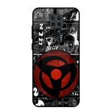 Sharingan Redmi Note 9 Glass Back Cover Online