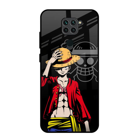 Hat Crew Redmi Note 9 Glass Back Cover Online