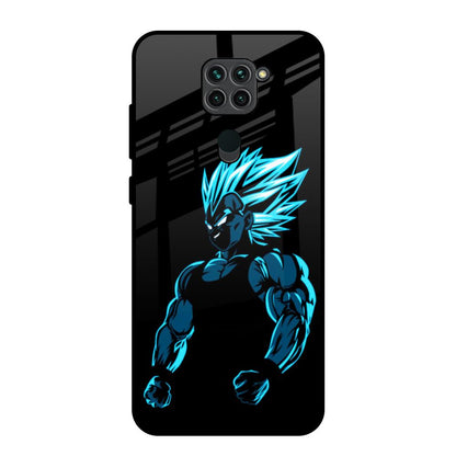 Pumped Up Anime Redmi Note 9 Glass Back Cover Online