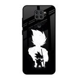 Monochrome Goku Redmi Note 9 Glass Back Cover Online