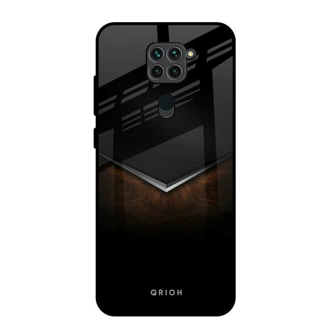 Dark Walnut Redmi Note 9 Glass Back Cover Online