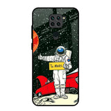 Astronaut on Mars Redmi Note 9 Glass Back Cover Online