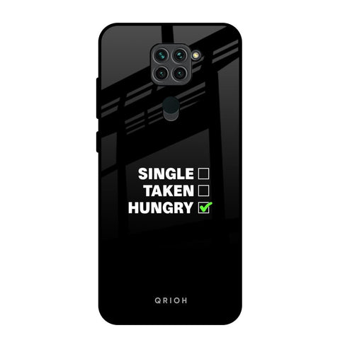 Hungry Redmi Note 9 Glass Back Cover Online