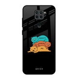 Anxiety Stress Redmi Note 9 Glass Back Cover Online
