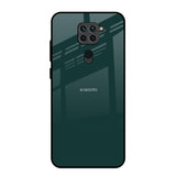 Olive Redmi Note 9 Glass Back Cover Online