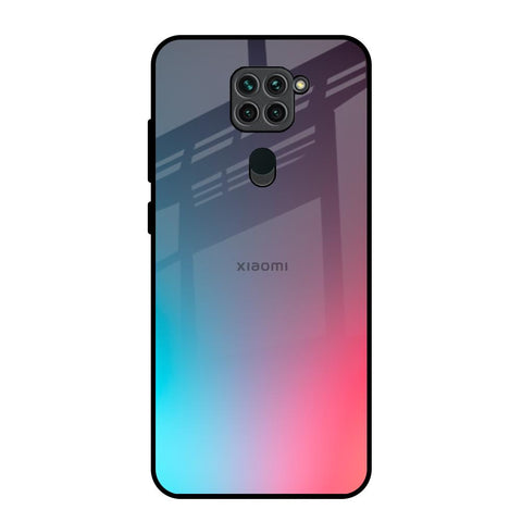 Rainbow Laser Redmi Note 9 Glass Back Cover Online