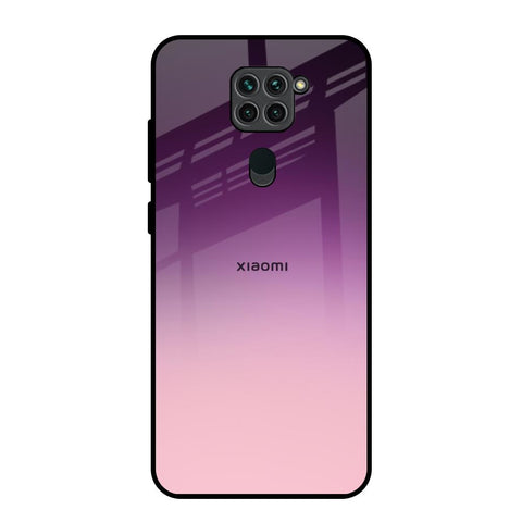Purple Gradient Redmi Note 9 Glass Back Cover Online