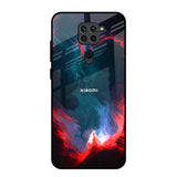 Brush Art Redmi Note 9 Glass Back Cover Online