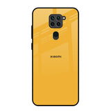 Fluorescent Yellow Redmi Note 9 Glass Back Cover Online