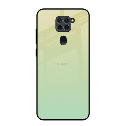 Mint Green Gradient Redmi Note 9 Glass Back Cover Online