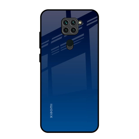 Very Blue Redmi Note 9 Glass Back Cover Online