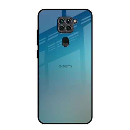 Sea Theme Gradient Redmi Note 9 Glass Back Cover Online