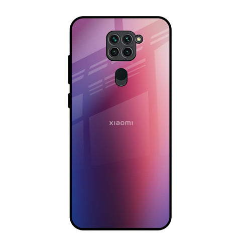 Multi Shaded Gradient Redmi Note 9 Glass Back Cover Online
