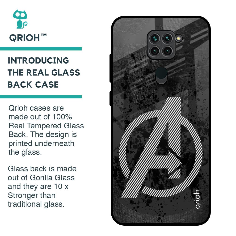 Sign Of Hope Glass Case for Redmi Note 9