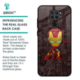 Angry Baby Super Hero Glass Case for Redmi Note 9