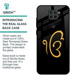 Luxury Fashion Initial Glass Case for Redmi Note 9