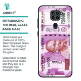 Stock Out Currency Glass Case for Redmi Note 9