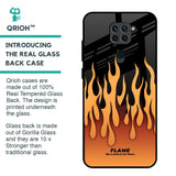 Fire Flame Glass Case for Redmi Note 9