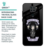Touch Me & You Die Glass Case for Redmi Note 9