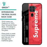 Supreme Ticket Glass Case for Redmi Note 9