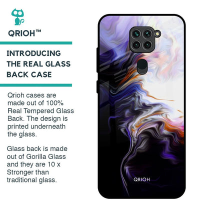 Enigma Smoke Glass Case for Redmi Note 9