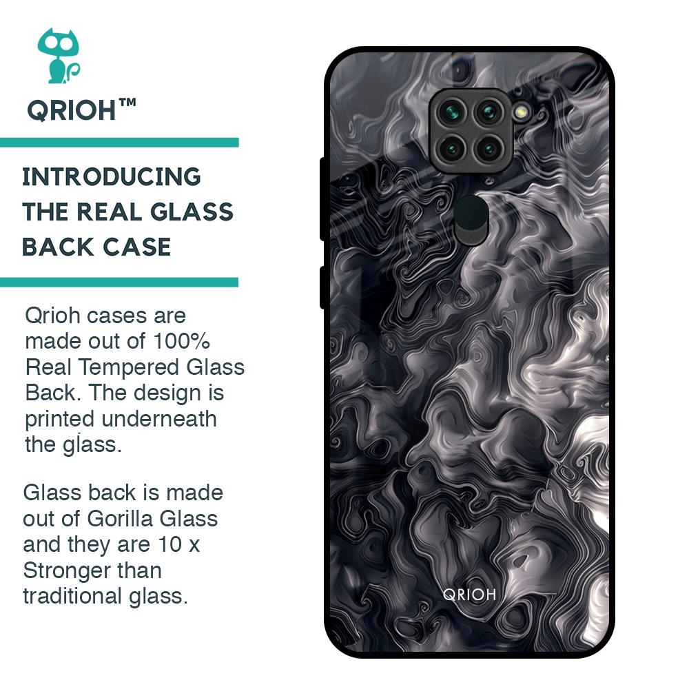 Cryptic Smoke Glass Case for Redmi Note 9