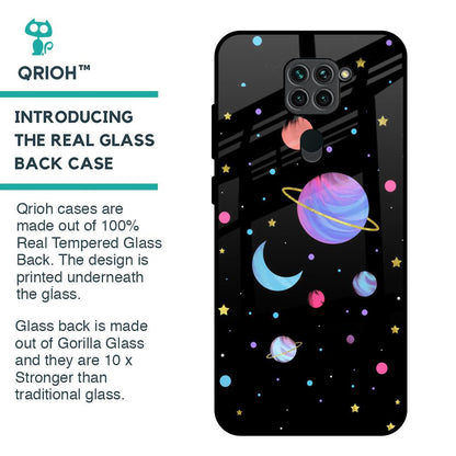 Planet Play Glass Case For Redmi Note 9