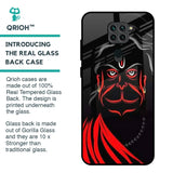 Lord Hanuman Glass Case For Redmi Note 9