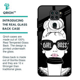 Girl Boss Glass Case For Redmi Note 9
