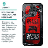 Do No Disturb Glass Case For Redmi Note 9