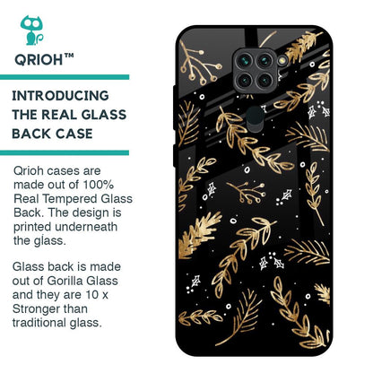 Autumn Leaves Glass Case for Redmi Note 9