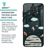Astronaut Dream Glass Case For Redmi Note 9