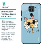 Adorable Cute Kitty Glass Case For Redmi Note 9